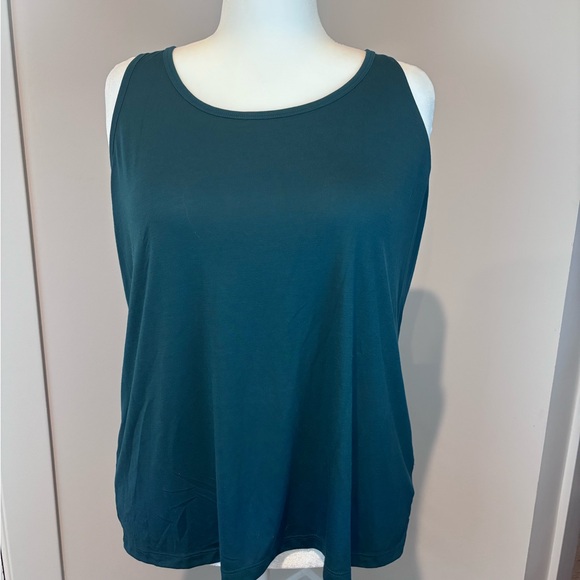 Teal Racerback Tank Top XXL – Lightweight Stretch Activewear - Picture 1 of 14